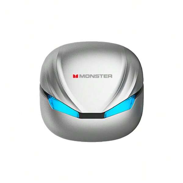 Monster Q15 Open-Ear Sports Earbuds, Bluetooth 5.4, Driver Bass HD 13mm, Daya Tahan Baterai 25 Jam dengan Casing Pengisian Daya, Pas Nyaman dan Stabil untuk Lari, Olahraga di Gym – Hitam
