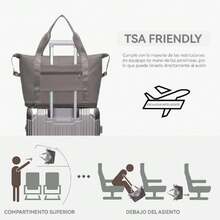 Gym Sports Bag, Expandable Travel Bag, Foldable Travel Tote Bag For Men And Women, Waterproof Sports Bag With Compartments For Gym (Light Green-03), 4346100 - 銅色 - 查看 3