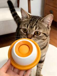 宠物舔食玩具、互动宠物玩具、慢食碗、幼犬训练益智玩具、猫笼配件、宠物舔食垫、酸奶舔食盘、通用犬猫慢食碗、互动零食碗、促进牙齿健康、防溢慢食碗、猫玩具、满足食欲、缓解无聊 - 200ml - 查看 10