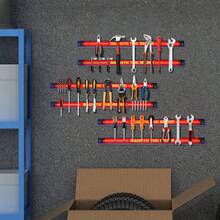 Heavy-Duty 18 Inch Magnetic Tool Holder – 6 Pack Wall Mount Storage For Garage & Workshop - Red - View 8