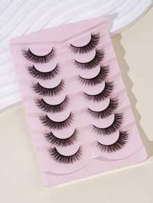 Natural Looking False Eyelashes, Suitable For Daily Wear - Black - View 2