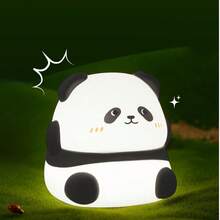 Soft & Cute Axolotl Night Light With RGB Mode, 3 Brightness Levels, Children's Room Nursing Light, Adorable Animal Lamp, Rechargeable Silicone Touch Control Bedside Lamp, Gift For Boys & Girls - Multicolor - View 14