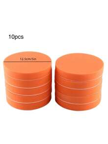 5/10 Pcs Car Buffing Sponges Polishing Pads Flat Foam Sponge Waxing Pad Kit Tool For Car Polisher Buffer Auto Care Buffing Pads, Car Beauty Polishing Tools, Waxing, Car Washing, Sponge Polishing, Disc Polishing, Flat Polishing Pad - Multiple Styles - View 16