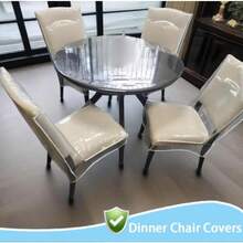 Kitchen Chair Covers - Transparent - View 6