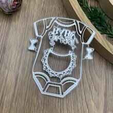 Metal Die Cuts For Clothing, Card Making Cutting Dies, Embossing Molds For Scrapbooking & DIY Photo Album Paper Card Craft Decorations - Silver-white - View 3