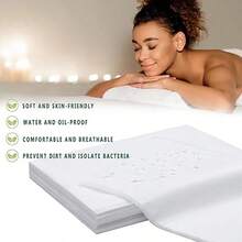 5/10/20/50/100pcsDisposable Bed Sheets Bed Cover For SPA Tattoo Massage Table Hotels Non Woven Fabric White - White - View 3