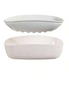 1 khay đựng xà phòng hai lớp, đa chức năng dùng trong phòng tắm, làm từ chất liệu PP, thiết kế hai lớp rỗng, đáy chống trượt, không để lại cặn xà phòng, phù hợp với 99% các loại xà phòng, có thể đặt trên bàn trang điểm hoặc bồn rửa trong phòng tắm. - Nhiều màu - Xem 6