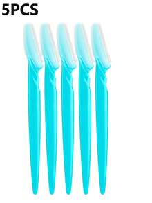 12pcs Women Eyebrow Razor, Facial & Body Hair Trimmer, Shaver, Covered Eyebrow Grooming Mini Beauty Tool Kit - Multicolor - View 14