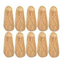 1/5/10 par sommarmoderiktiga andningsbara spetsstrumpor för kvinnor, osynliga tunna, halkfria strumpor - Multifärgad - Visa 20