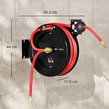 Garden Hoses & Reels - Red + Black - View 4