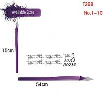 Wedding Table Number Sticker Wedding Reception Party Decal Numbers For Table Plans, Photo Frame, Bottles, Card, Candles, Vases - Table Number - View 4