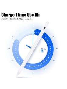 Active Digital Stylus Pen Compatible With Apple , Tilt Sensitivity & Palm Rejection, Fast Charing, Compatible With IPad 2018-2026, Pro 11/12.9/13 M4, Air 3/4/5 M2, Mini 5/6 - Multicolor - View 7