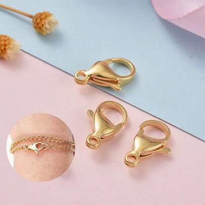 Phụ kiện trang sức móc càng cua chất lượng cao, đầu nối vòng cổ và vòng tay, phụ kiện tự làm trang sức.