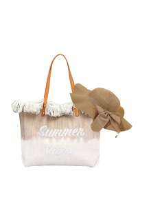 Bolsa Tote com Decoração de Borla Bordada, Bolsa Tote Feminina da Moda com Borla Bordada e Letra, Bolsa Tote de Ombro Grande Bicolor com Decoração de Borla Bordada, Perfeita para Trabalho, Volta às Aulas, Ensino Fundamental, Ensino Médio, Faculdade, Férias, Guia de Presentes do Dia dos Namorados, Presente Acessível do Dia dos Namorados, Páscoa, Dia das Mães - Multicolorido - Visão 11