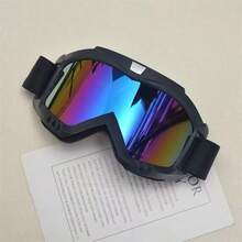 1 Pair Adult Off-Road Motorcycle Goggles, Outdoor Riding Protective Eyewear, Skiing Goggles, Snowmobile Goggles - Multicolor - View 12