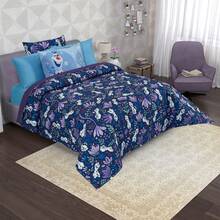 PROVIDENCIA Disney Frozen Queens Double Quilt - Violet Purple - View 4