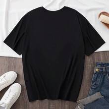 Oshi No Ko-Shirt Ai Hoshino Waifu Girl Call Of Night Anime Tshirt All Size - 黑色 - 查看 2