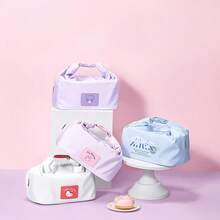 Miniso 三丽鸥卡通人物午餐盒包可重复使用保温午餐手提包，适合学校和办公室使用，4种款式可选 - 查看 1