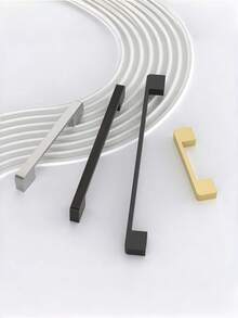 1/3/5pcs 96cm/128mm/160mmmKitchen Cabinet Handles Champagne Bronze Cabinet Pulls Kitchen Cabinet Hardware Gold Drawer Pulls For Cupboard Wardrobe - Multicolor - View 5