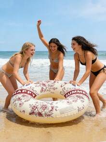 Large Adult Swimming Ring With Handles, Classic Inflatable Pool Swimming Ring Inner Tube, Inflatable Pool Float, Adult Summer Pool Party Beach Swimming Ring - Multiple Styles - View 7