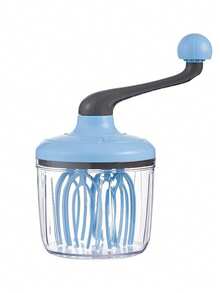 Manual Egg Beater, Cream Whisk, Kitchen Egg Separator, Milk Frother - Multicolor - View 8