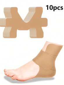 Adjustable Ankle Support | Elastic Straps, Breathable Design For Sports | Polyester, Non-Surgical Stabilization In Blue, Black, Light Beige, Pink - Multicolor - View 5