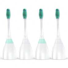 6 Pack Replacement Toothbrush Heads Soft Bristles Deep Cleaning Compatible With Philips Sonicare E Series Essence Xtreme Elite Advance CleanCare For Daily Oral Care - 1 個(4 包) - 查看 1