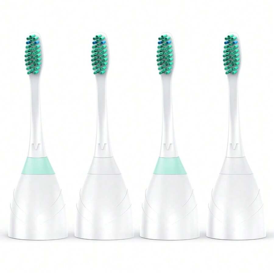6 Pack Replacement Toothbrush Heads Soft Bristles Deep Cleaning Compatible With Philips Sonicare E Series Essence Xtreme Elite Advance CleanCare For Daily Oral Care - 1 個(4 包) - 查看 1
