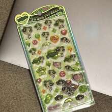 Quà tặng đồ chơi hoạt hình & anime, nhãn dán 3D/tự làm cho trẻ em, quà tặng tiệc sinh nhật, tốt nghiệp, Giáng sinh, Lễ Tạ ơn, quà tặng thủ công cho bìa hồ sơ, tem dán sổ kế hoạch giáo dục, nhãn dán kẹo chảy, nhãn dán ốp điện thoại thông minh - Nhiều màu - Xem 2