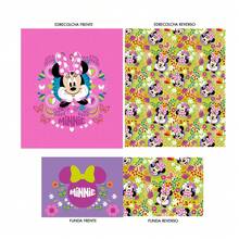 PROVIDENCIA Disney Minnie Pink Double Quilt - Pink - View 8