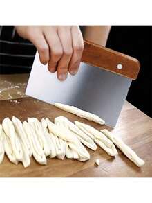 1 Piece Of Dough Scraper, Pastry Cutter, And Spatula, Suitable For Baking And Cooking, Kitchen Tools, Bread Slicing Tools, Noodle Slicing Tools - Multicolor - View 2