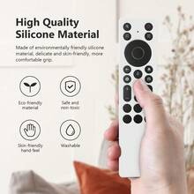 Ốp bảo vệ bằng silicon cho điều khiển từ xa RC923A/RC813A kèm dây đeo, chống sốc, vỏ mềm mại. - Nhiều màu - Xem 6