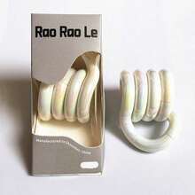 Fidget Toys Pack Fidget Twist Toys Stocking Stuffers Easter Gifts For Men Women Party Favors Autism Autistic Adults Stress Relief Sensory Toy ADHD Toys - 彩色乳白色(附包裝盒) - 查看 2