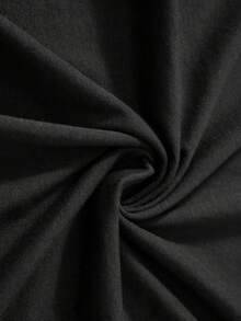 Camiseta Masculina Alce Americano Estampado Casual Blusa em Algodão - Preto - Visão 5