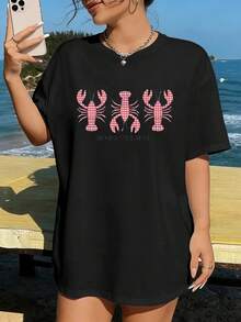 T-shirt en coton Gildan 190 g - YTC001 - Noir - Voir 1