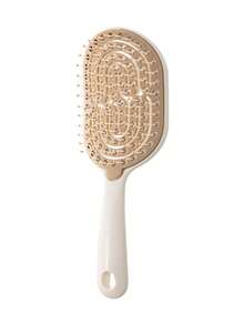 Women's Fluffy High Crown Hairstyle Comb, Detachable Self-Cleaning Hollow Comb, Home Scalp Massage Hair Brush - Multicolor - View 14