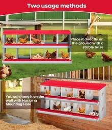 Egg Handling Supplies - Red 10-compartment - View 7