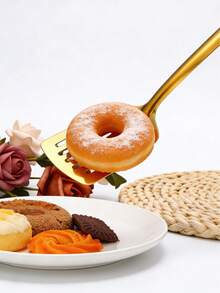 6pcs Stainless Steel Buffet Serving Utensils Set, Includes Soup Ladle & Serving Spoon, Suitable For Self-Service Meals, Banquets, Home, Hotel, School, Parties - Multicolor - View 3