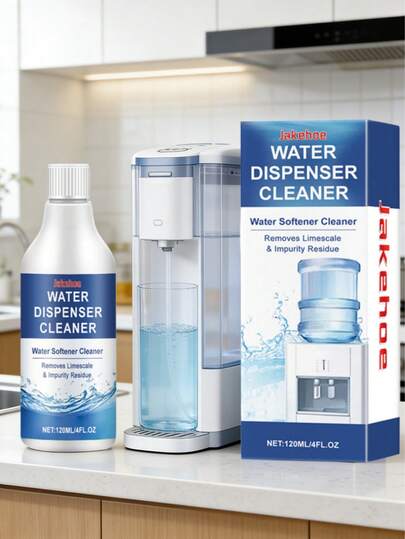 jakehoe Drinking Water Dispenser Cleaner, Household & Office Water Dispenser Cleaning & Maintenance, Removes Stains & Yellowing, Convenient (Product Upgraded, Slightly Different Packaging, Same Effect, Random Shipment Of New & Old Models)