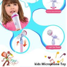 Microphone avec support, convient pour le karaoké et la lecture de musique. Ce jouet éducatif peut stimuler le développement cérébral, idéal comme cadeau d'anniversaire pour les filles et les garçons, également excellent comme ensemble de faveurs de fête multi-pièces - Multicolore - Voir 8