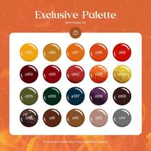 Beetles Spring Gel Polish Set - Fingertip Palette, 32 Colors Valentines Polish Set With Base Top Coat - 20 Colors Cozy Campfire - 查看 2