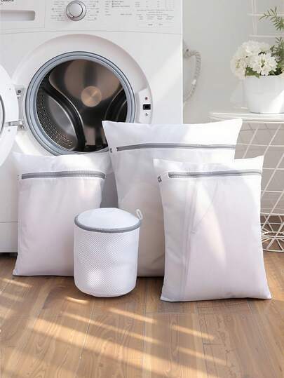 Finmaskig tvättpåse, tvättskyddsverktyg för hushållstvätt för BH:ar, underkläder, kläder, förhindrar deformation, lämplig för skjortor, t-shirts, BH:ar, underkläder, tröjor, strumpor, resetvättpåse