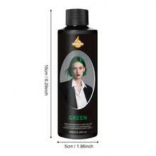 SUMIFANG 268ml Long-Lasting Multi-Color Hair Dye, Gentle Coloring With High Color Concentration, Non-Irritating Ingredients, Minimal Hair Damage, Highly Saturated Colors, Transparent & Luxurious Appearance, Easy To Use - Green - View 5