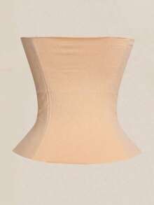 1 Pc Waist Trainer Body Shaper Tummy Slimming Body Shapers Women Corset Women Shapewear Woman Shapewear Women Tummy Control Comfortable Girdle - 杏 - 查看 8