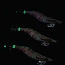 Avlcoaky 3pcs/Set 12cm Shrimp Fishing Lures Luminous Squid Jig Hook - Multicolor - View 5