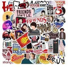 50张涂鸦贴纸，防水耐用乙烯基贴纸，适用于行李箱、头盔、笔记本电脑和记事本 - 彩色 - 查看 5