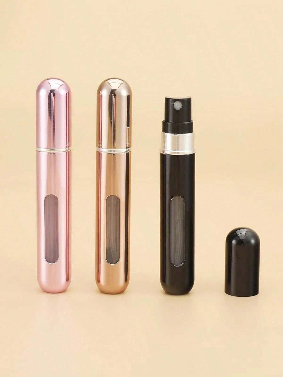 3pcs 8 ML Empty Perfume Spray Bottle,Refillable Perfume Atomizer Bottle, Mini Spray Bottles, Small Pocket Perfume Bottle, Scent Pump Case, Portable Empty Perfume Container For Travel, Living Room Home Bedroom Bathroom House Decor, Travel Stuff, Wedding, Party, Birthday, Gifts For Men Mom Dad Friends, New Years, Accessories, Funny Gift Accessory For Any Occasion - 彩色 - 查看 1