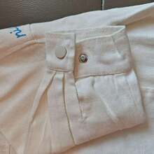 Chaqueta vaquera de corte holgado 2026, estilo callejero - Blanco - Ver 5