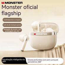 Monster Q11 True Wireless Earbuds, Semi-In-Ear Design, Bluetooth 5.4, 30H Playtime, HD Sound, Low Latency For Music & Gaming – Black - View 13