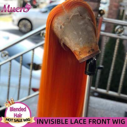 13*4 #BUG #99J 直发蕾丝前假发，200% 密度巴西原生发，预先拔毛，自然发际线，适合女性，8-34 英寸，自然发际线，多种造型选择，适合日常佩戴，百搭风格